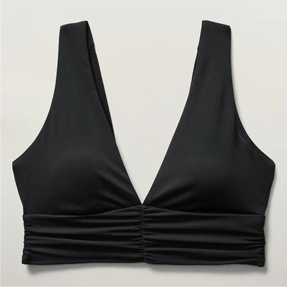 NWT! Athleta Black Horizon Bikini Top A-C - Size Small 💙 - Picture 2 of 8